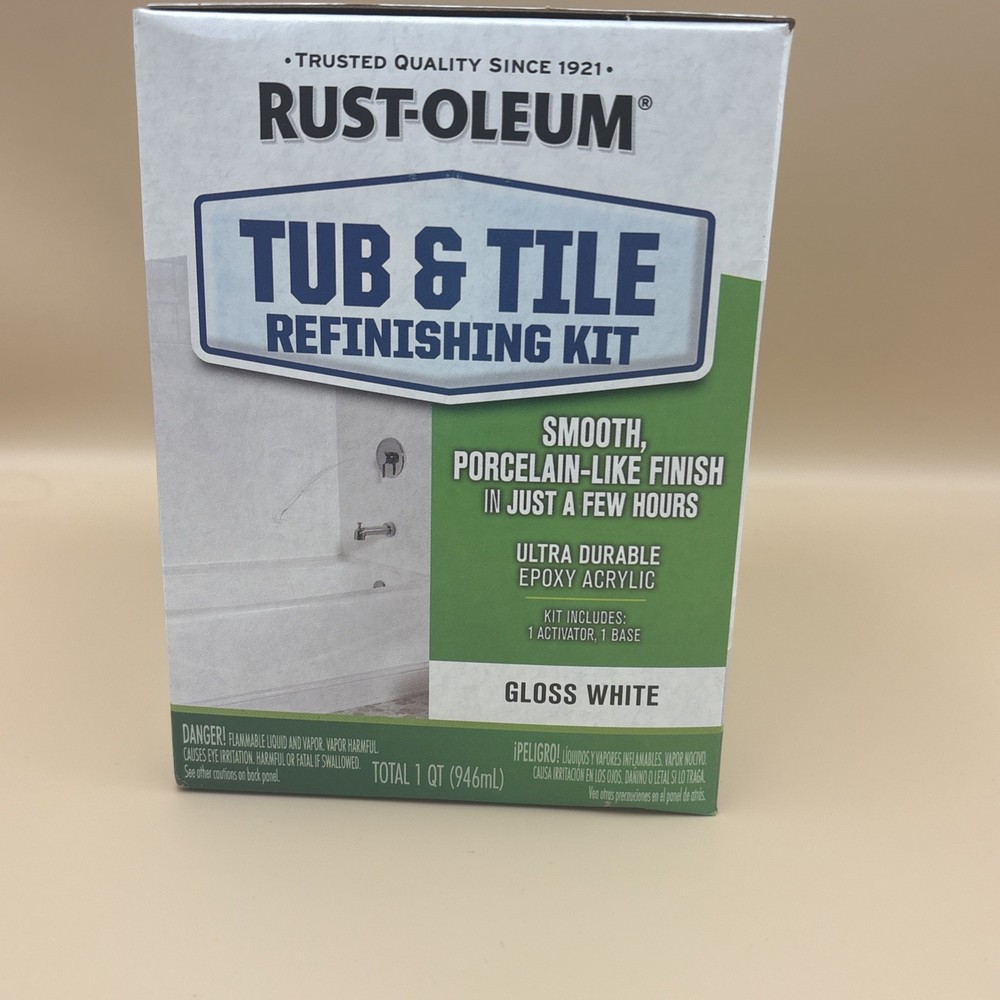 Rust-Oleum Tub and Tile Refinishing Kit - Gloss White