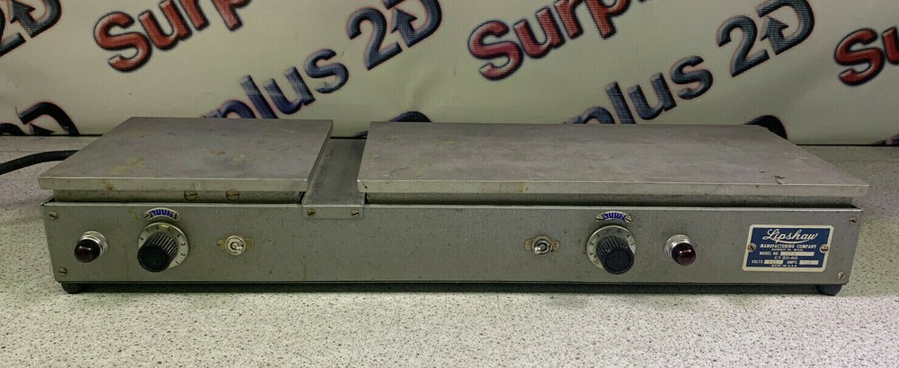 Lipshaw 374 Slide Warming Table