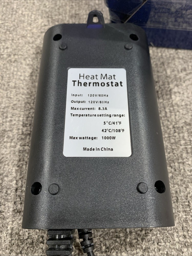Heat Mat Thermostat Precise Temperature Control READ