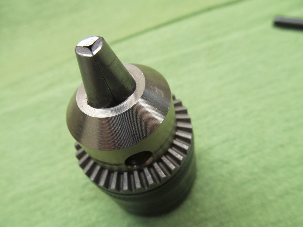 Jacobs 3/8" Drill Chuck w/ 3/8"-24 Internal Thread - 1 to 10mm Range - w/Key