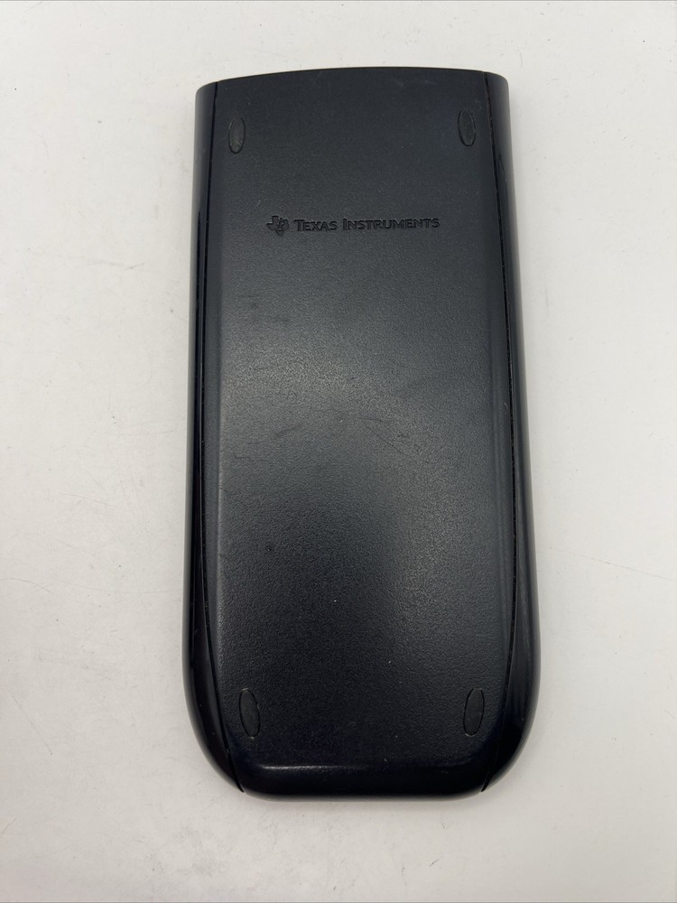 Texas Instruments TI-84 Plus Graphing Calculator Black with Cover & Case WORKING