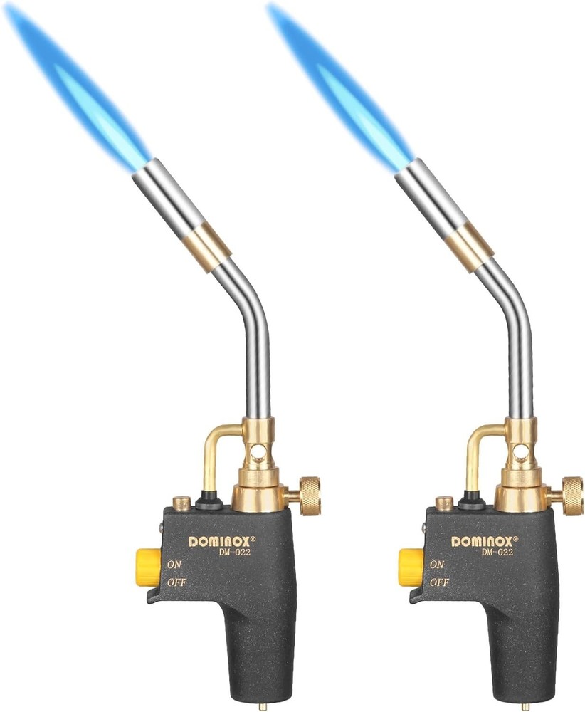 Versatile High Temperature 2-Pack MAPP Torches - Perfect for Welding & Ignition