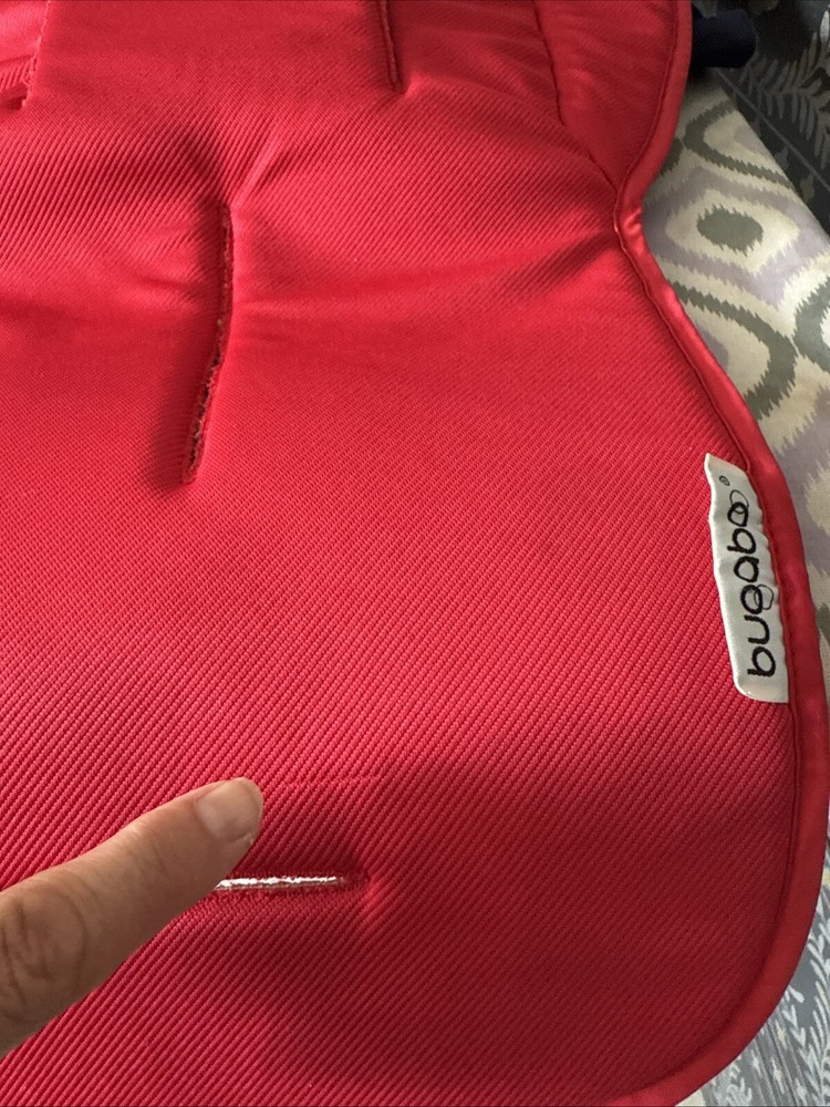 Bugaboo Seat Liner In Red NEW