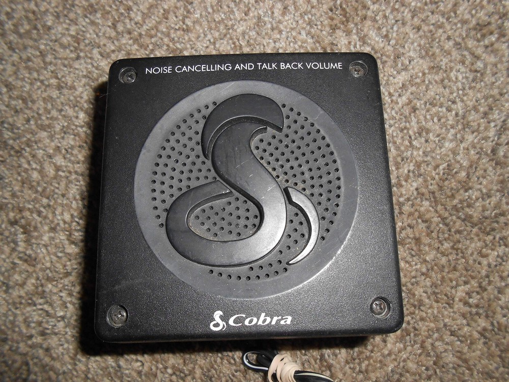 Cobra CS500 Noise Cancelling Talk Back Speaker Black