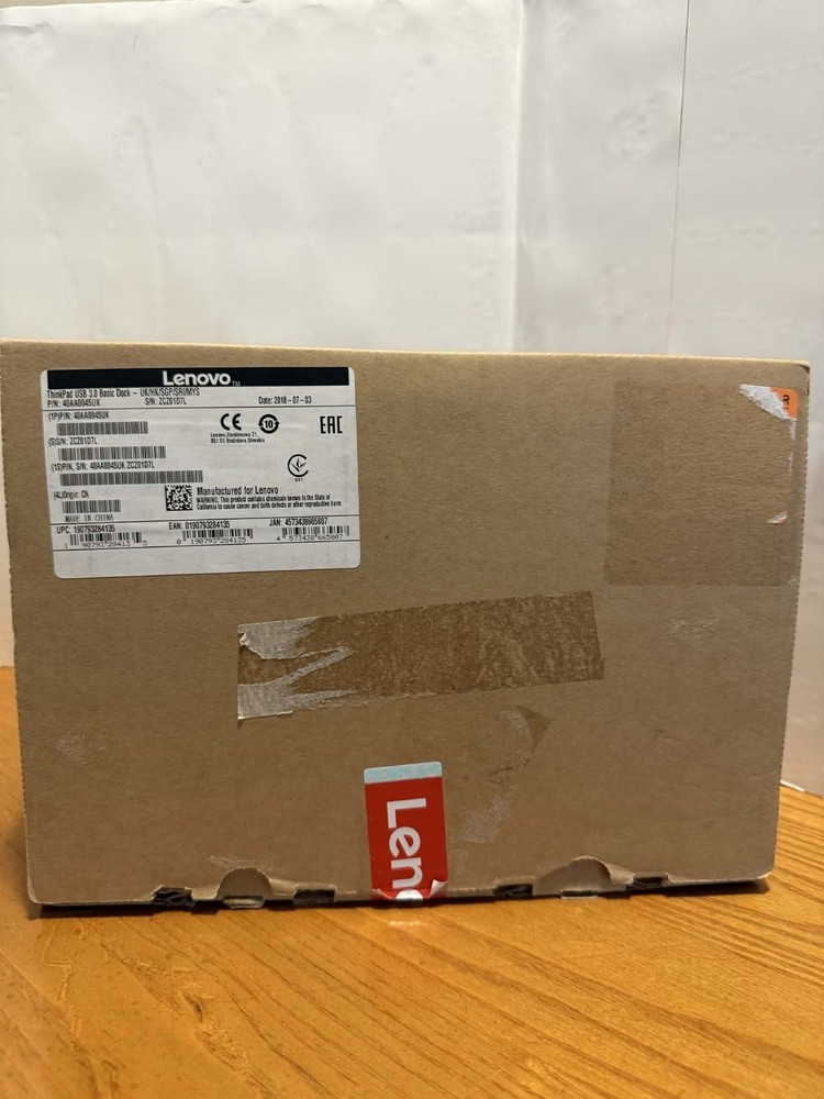 LENOVO THINKPAD USB 3.0 BASIC DOCK (40AA0045UK)