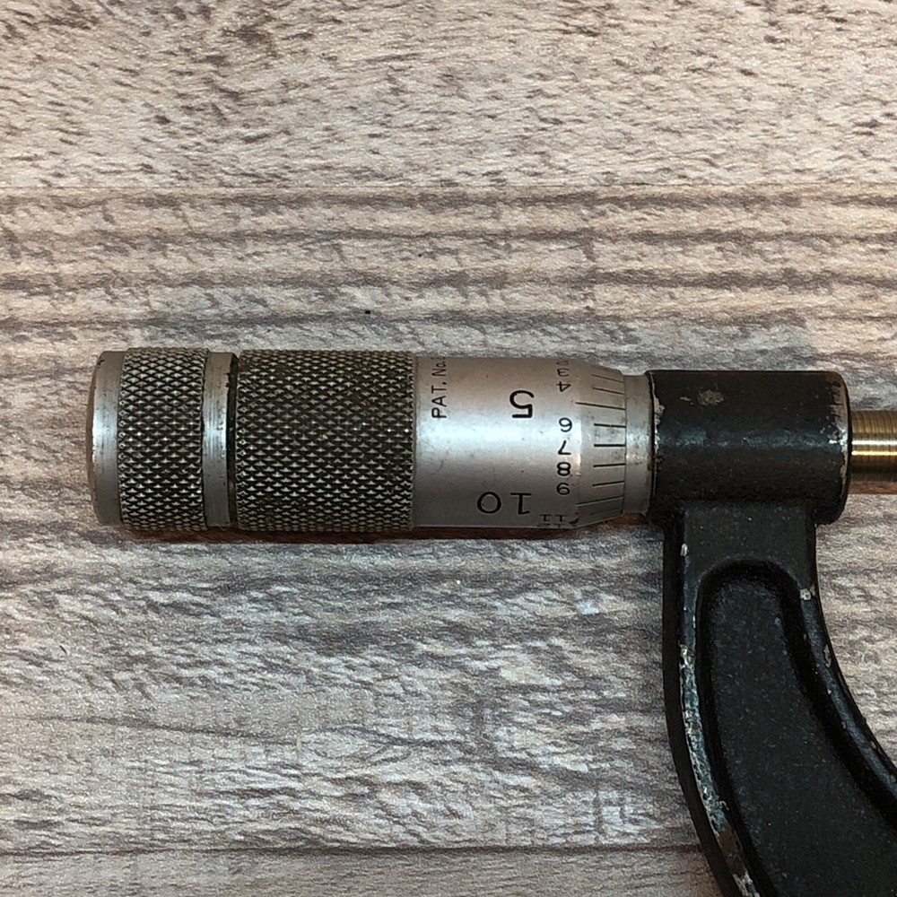 LUFKIN Micrometer # 1912 1" - 2" Range Smooth Movement nice