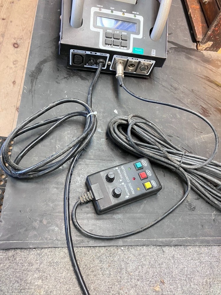 Fog Machine, Broken, As Is, Unknown Brand, DMX and Remote Control