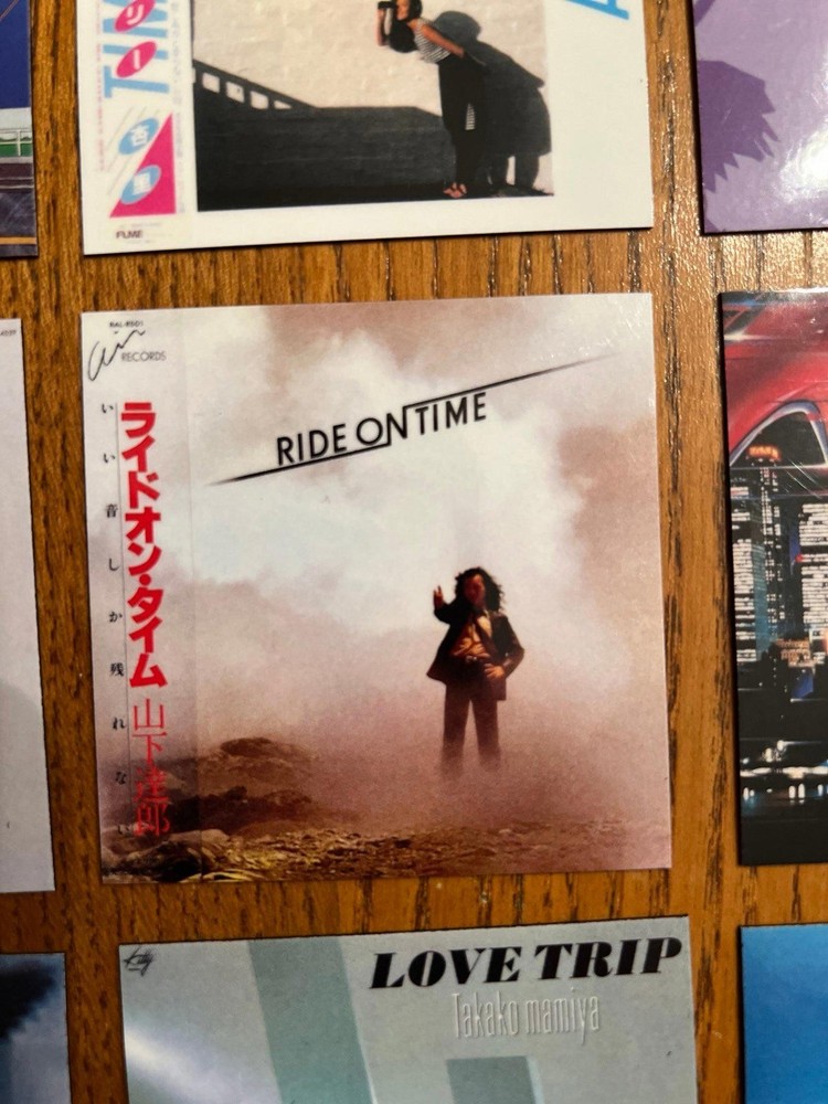 Japanese City Pop FRIDGE MAGNETS