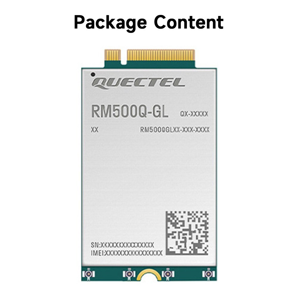 Quectel RM50x Series 5G Sub-6 GHz Module M.2 Form Factor Commercial Application