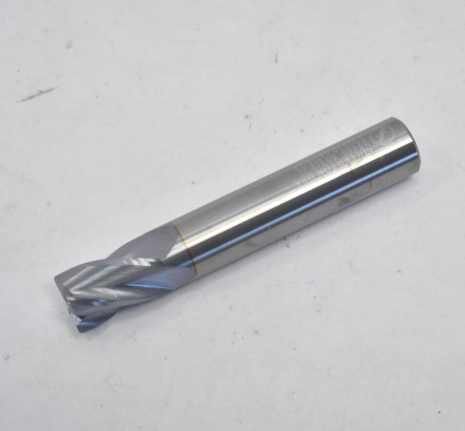 Fullerton Tools 32152CR020TICN Solid Carbide Square End Mill 230819 4 Flute