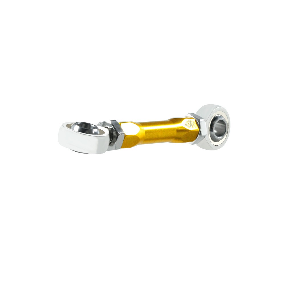 Adjustable Gold Engine Mount Stabilizer Link for Harley FLHR FLHX FLH FLTR FLHTK