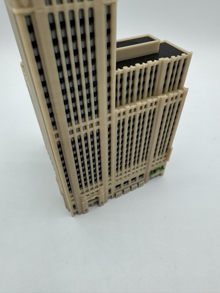 LeVeque Tower Model- 3D Printed Full Color