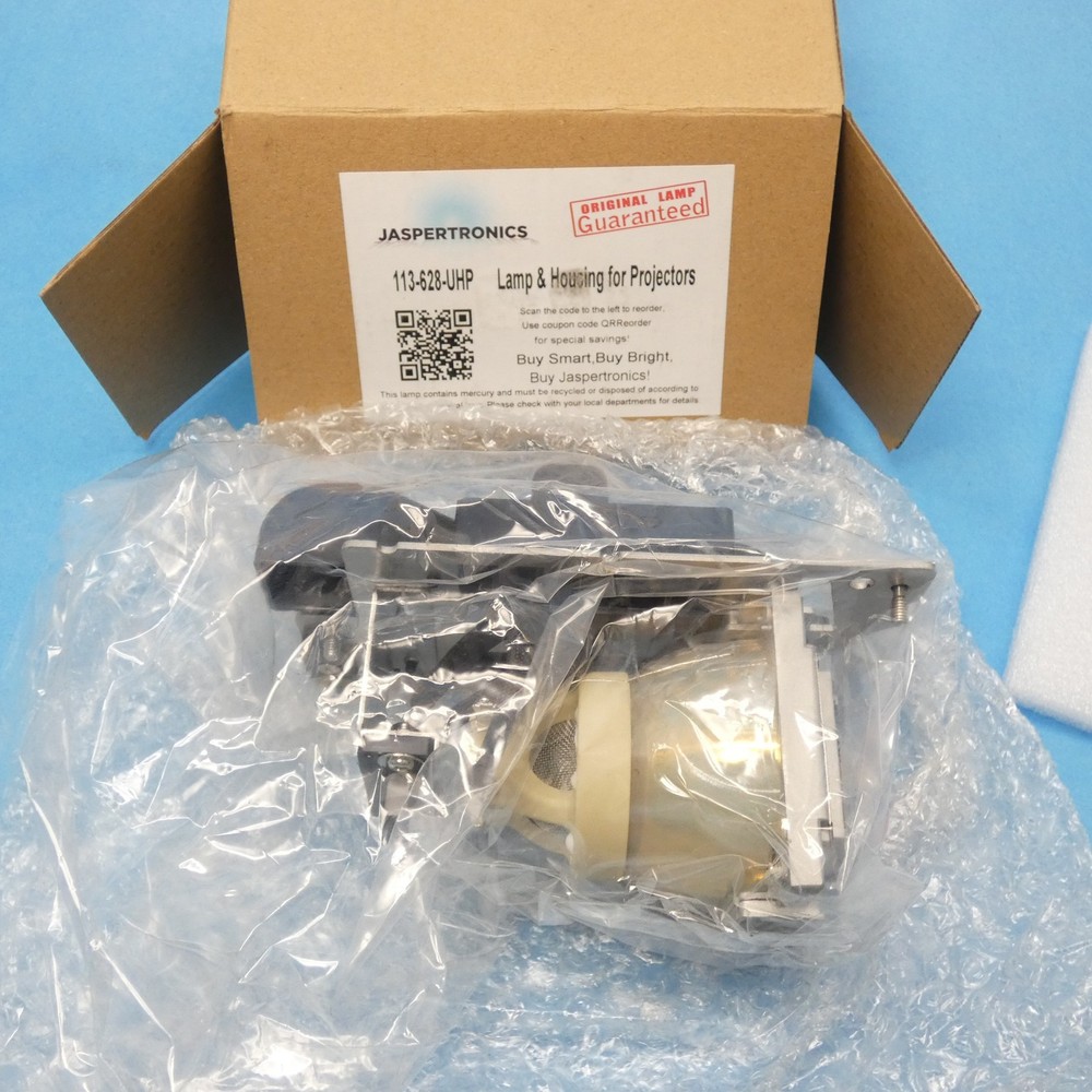 Jaspertronics 113-628 Projector Lamp & Housing