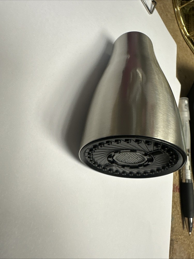 (UTD)Metal Kitchen Faucet Head Replacement, 3-Function Pull Down Spray Head