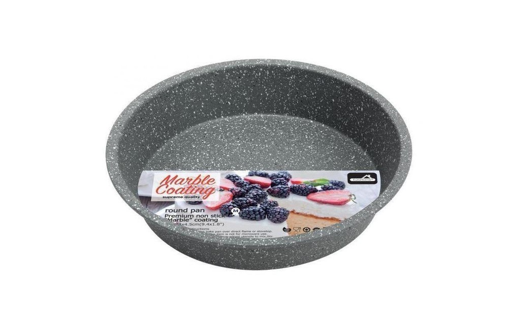 Marble Coating Premium Non-Stick Round Baking Pan