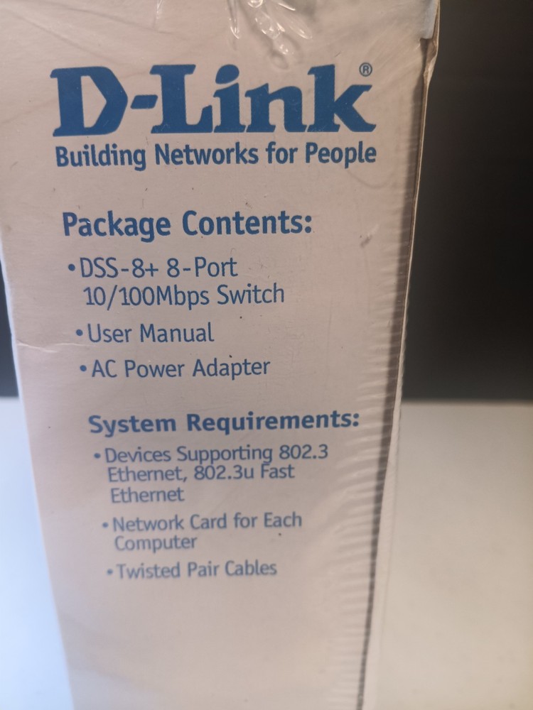 D-Link DSS (DSS8 ) 8-Ports External Switch