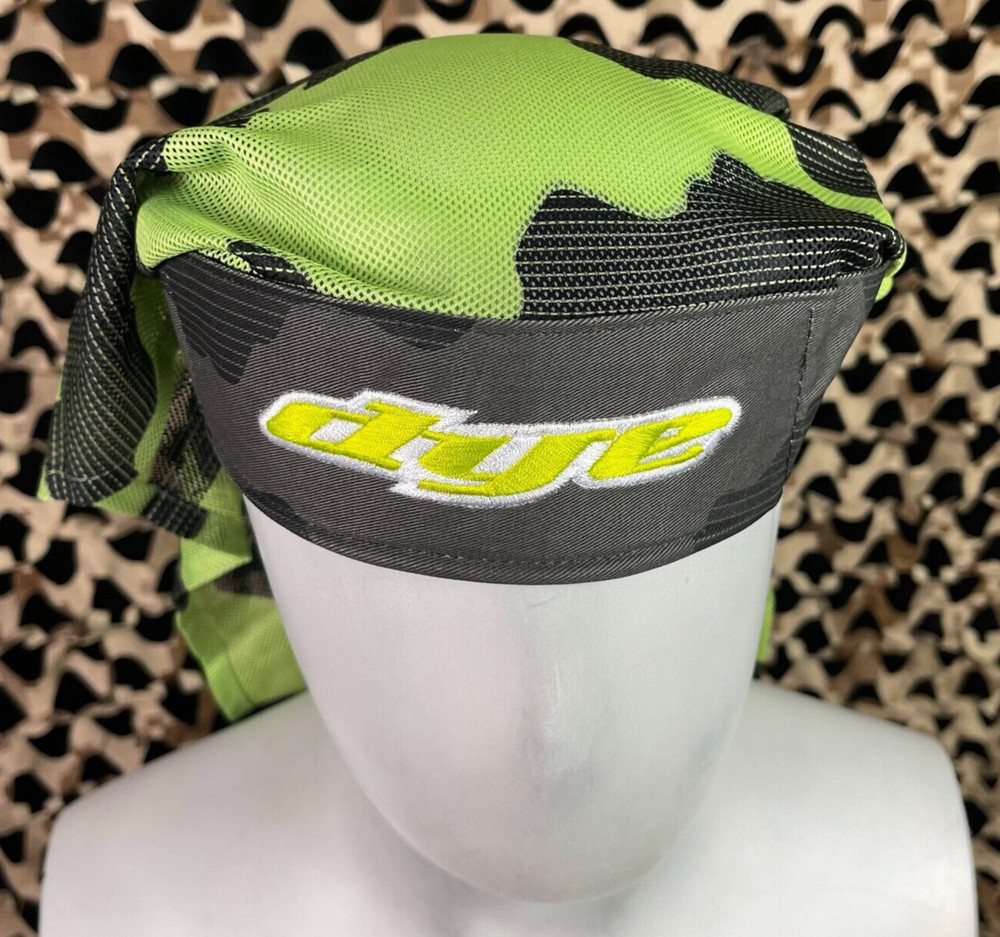NEW 2014 Dye Head Wrap - Bomber Grey/Lime