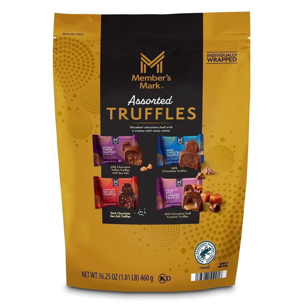 Member's Mark Assorted Chocolate Truffles, 16.5 Ounce
