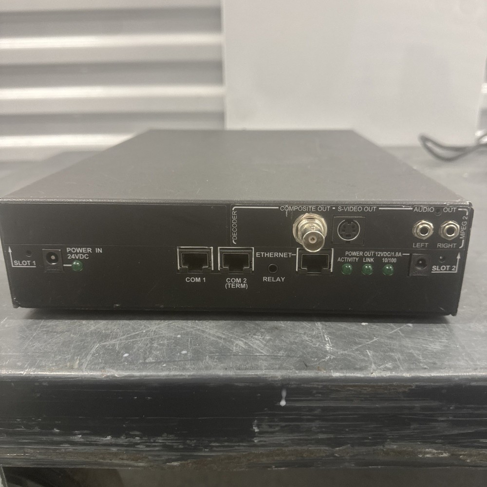 VBrick VBStar 6000 Series Network Video Encoder Model 9190-4200-100