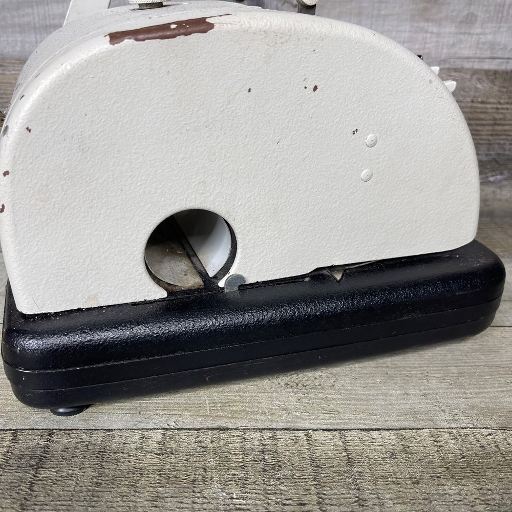 Burroughs Protectograph Check Writer Untested For Parts