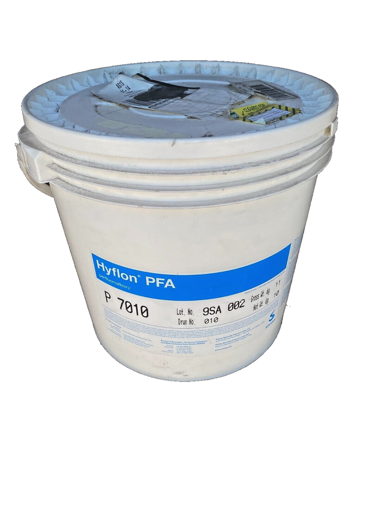 Solvay Hyflon PFA 10 Kg new.