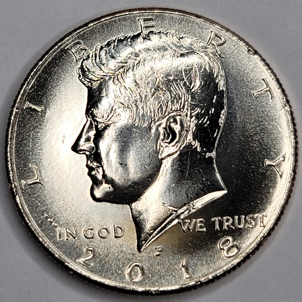 2018 P KENNEDY HALF DOLLAR UNCIRCULATED - CLAD
