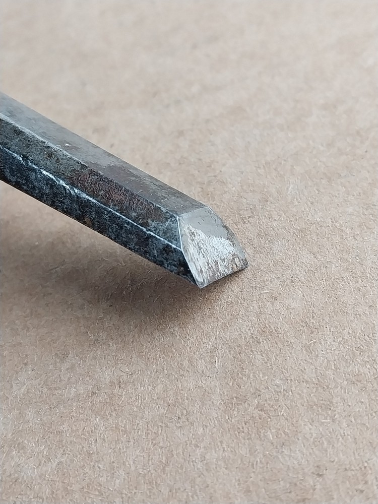 Old Tools Vintage 1/2" Pexto Bevel Edge Socket Chisel