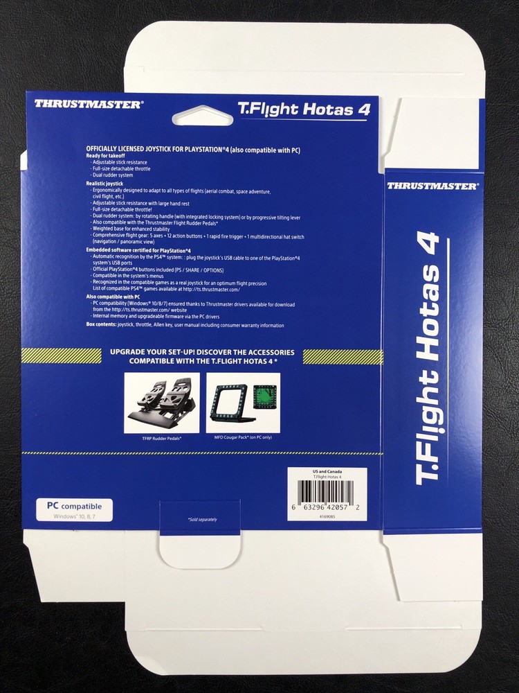 Thrustmaster PlayStation T150 & T.Flight Hotas - Store Use Display Boxes Only
