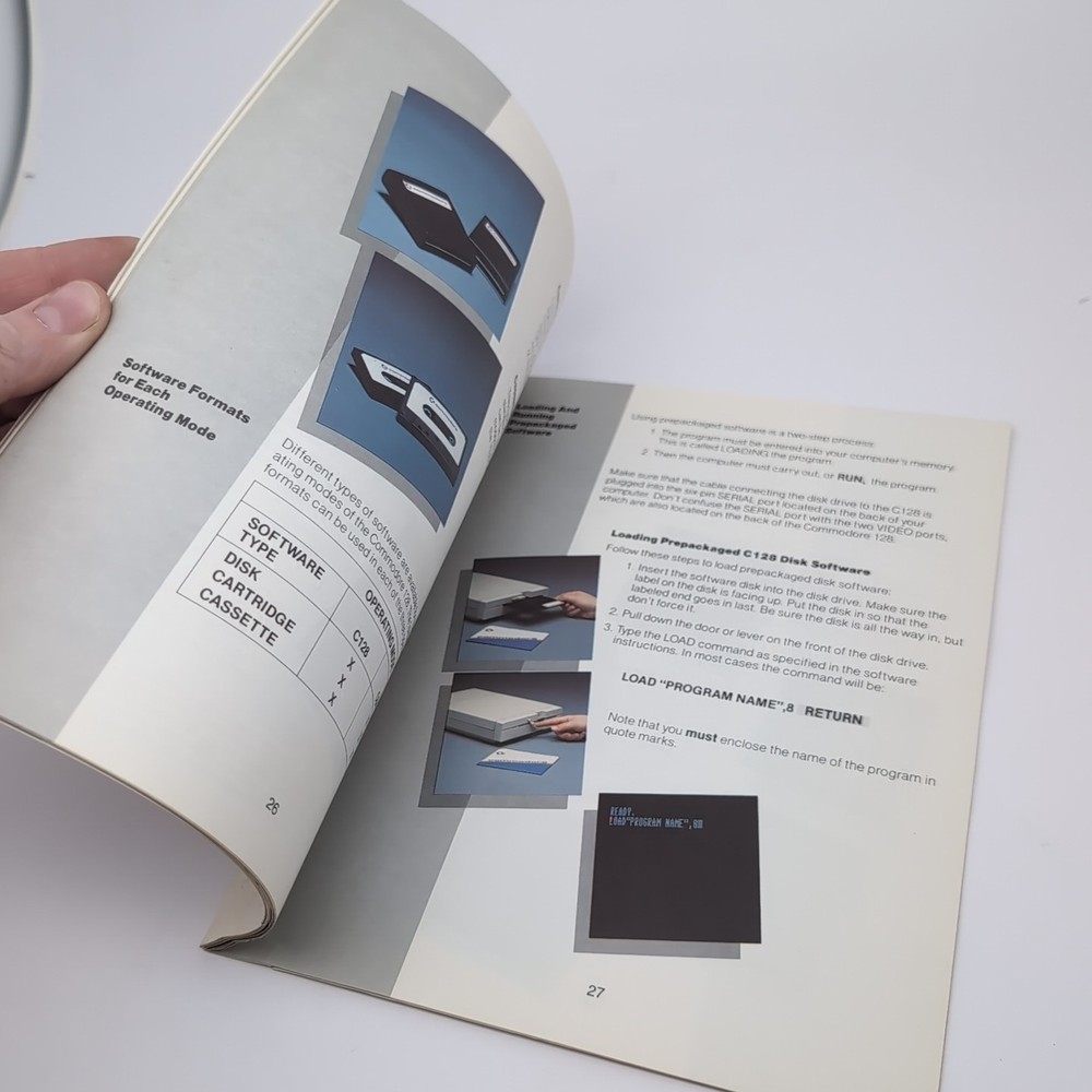Vintage System Guide *Commodore 128 Introductory Guide* Booklet 1985 VG