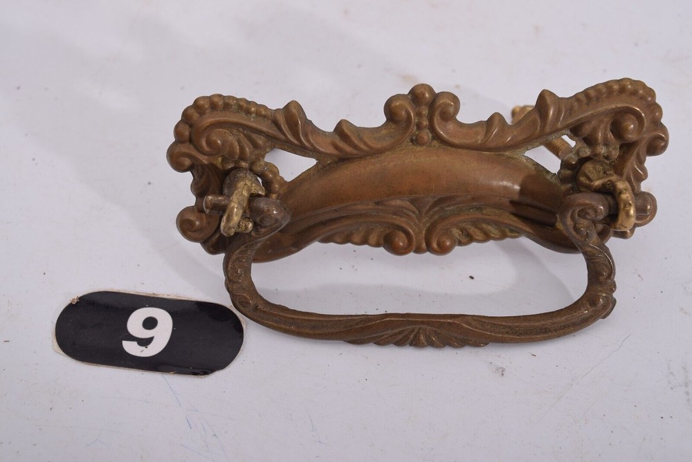 Salvaged Antique Variations - 19th Century Pressed Metal Bail Pull(s) & Hardware