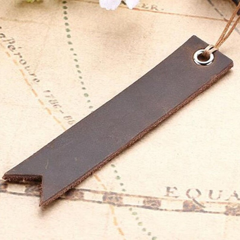 Premium Leather Bookmark, Leather book mark, Reader Gift, 3 PCS Bundle