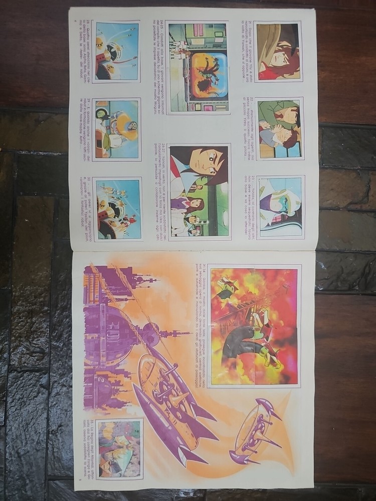 Astro Robot Sticker Album Incomplete