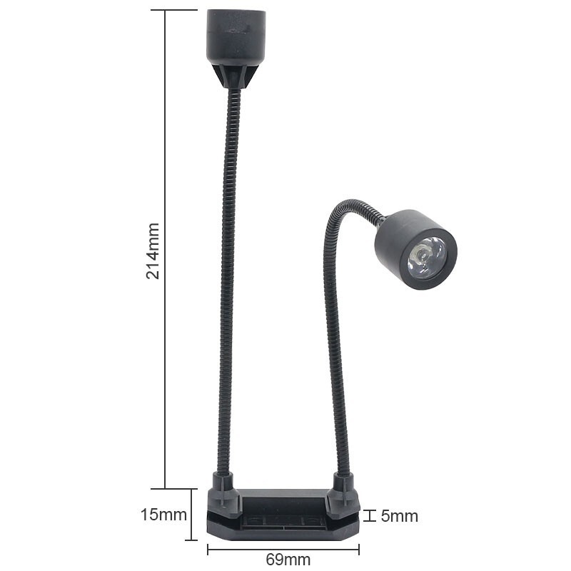 MG1200A Microscope Illumination Dual Light Source Lamp Adjustable Brightness