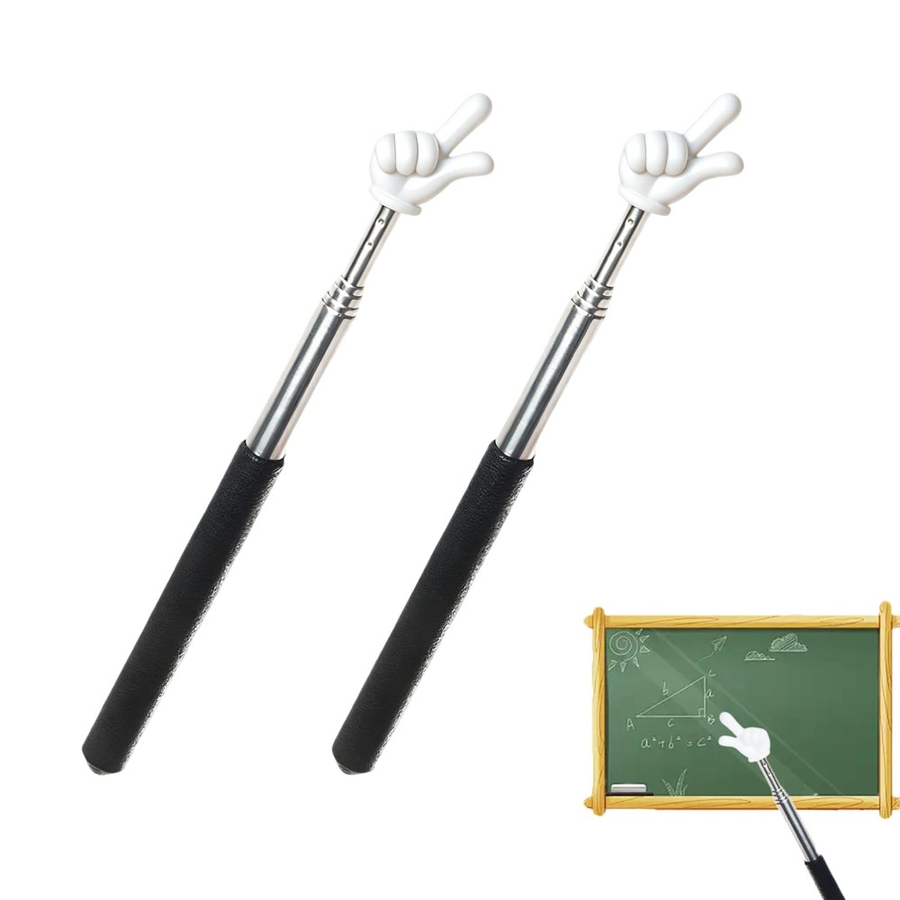 Pointer Finger Stick, Teacher Stick for Classroom Hand...