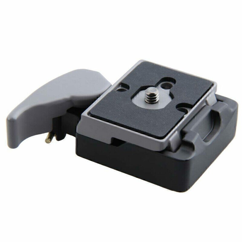 Black Camera Plate Adapter For 3/8” Nuts Plate Quick Release Connection Adapter