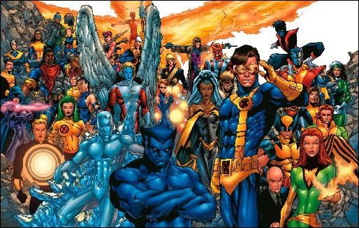 X-MEN MARVEL FRIDGE MAGNET
