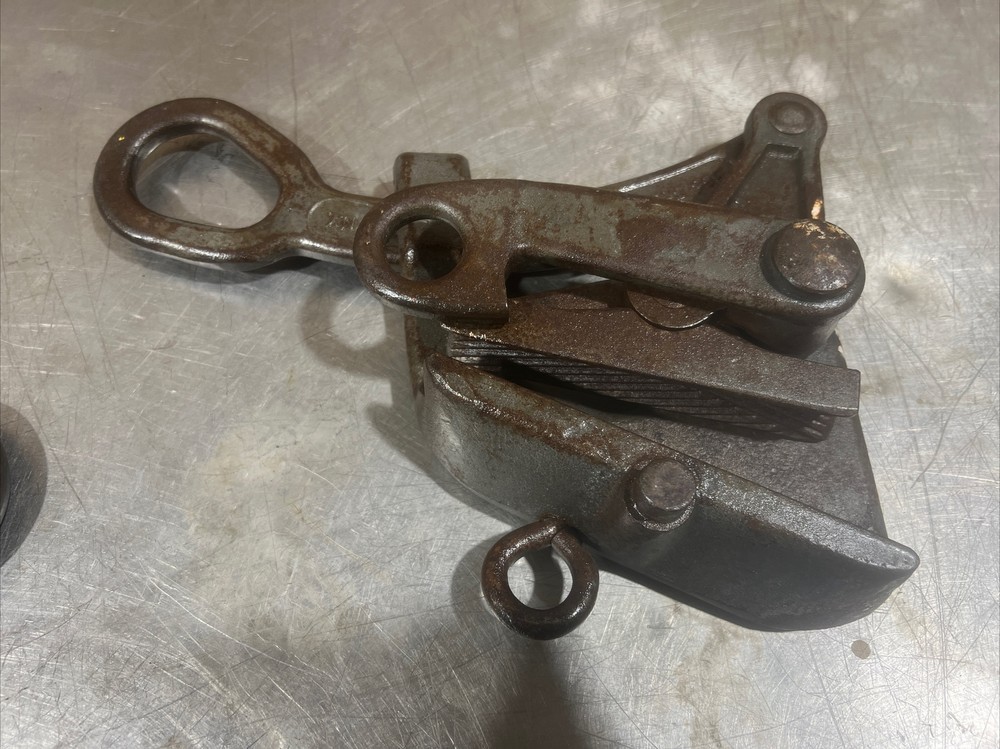 CRESCENT TOOL 386 CABLE WIRE GRIP PULLER 12,500 LBS CAP Used Surplus