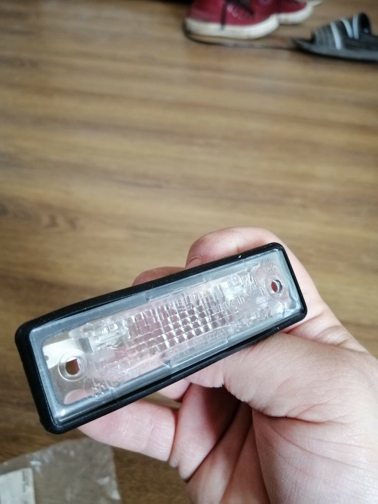 BMW E30, E12, E24, E28, E30, E23, E26, Z1, Registration plate Light, NEW, HELLA