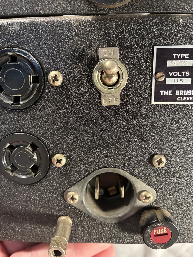 Brush Dev. Co. BL-905 Peak Volts Attenuator AS IS