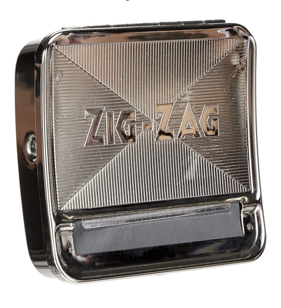 Zig-Zag Metal Cigarette Rolling Machine 70mm Easy Automatic Tobacco Roller