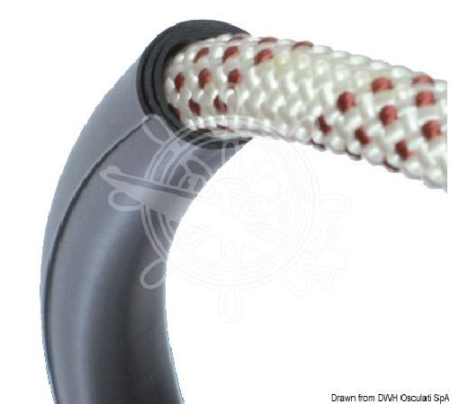 SPIROLL rope saver 8/16 mm black