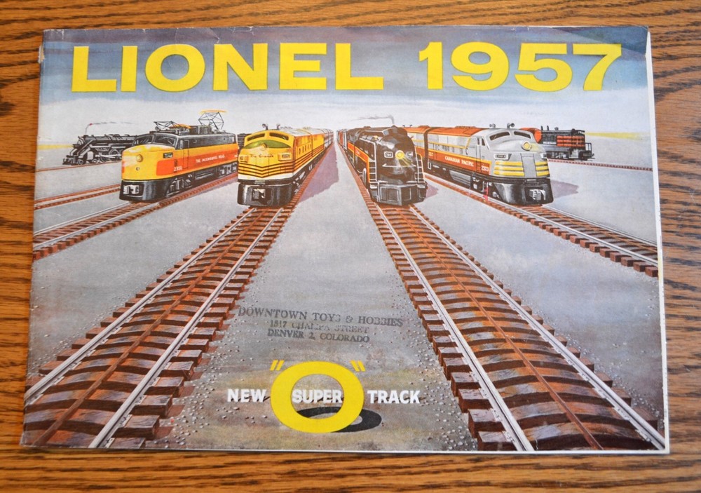 Lionel 1957 Original Catalog