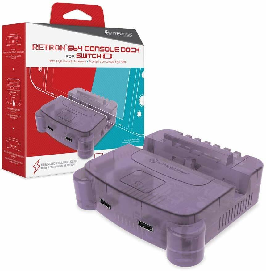 Hyperkin RetroN S64 Console Dock for Switch (Nintendo Switch) NEW
