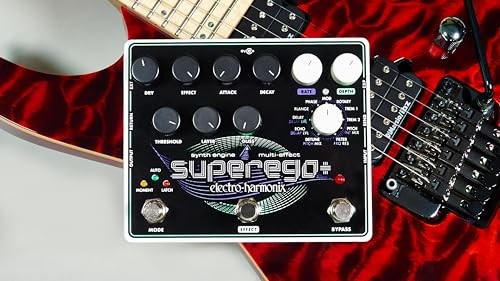 Electro-Harmonix Superego+ Synth Engine/Multi-Effects Pedal From Japan