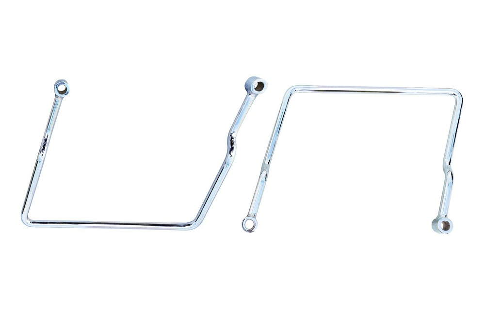1994-2003 Harley Davidson Sportster Saddlebag Support Brackets Bar Mount Chrome
