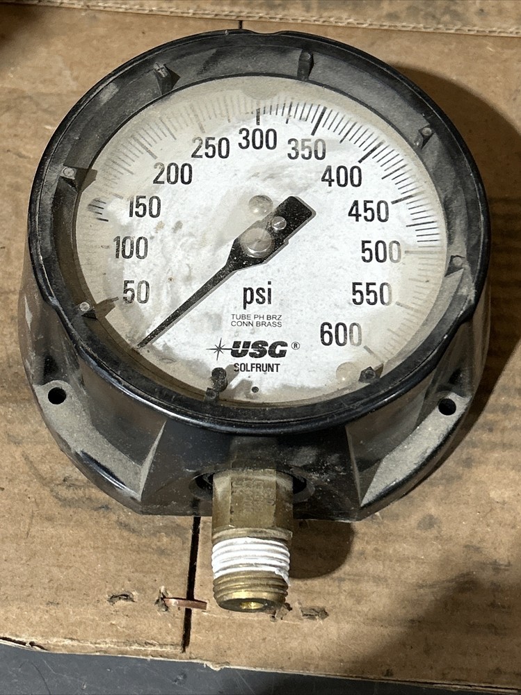 USG Pressure Gauge 0-600 PSI (WP8)