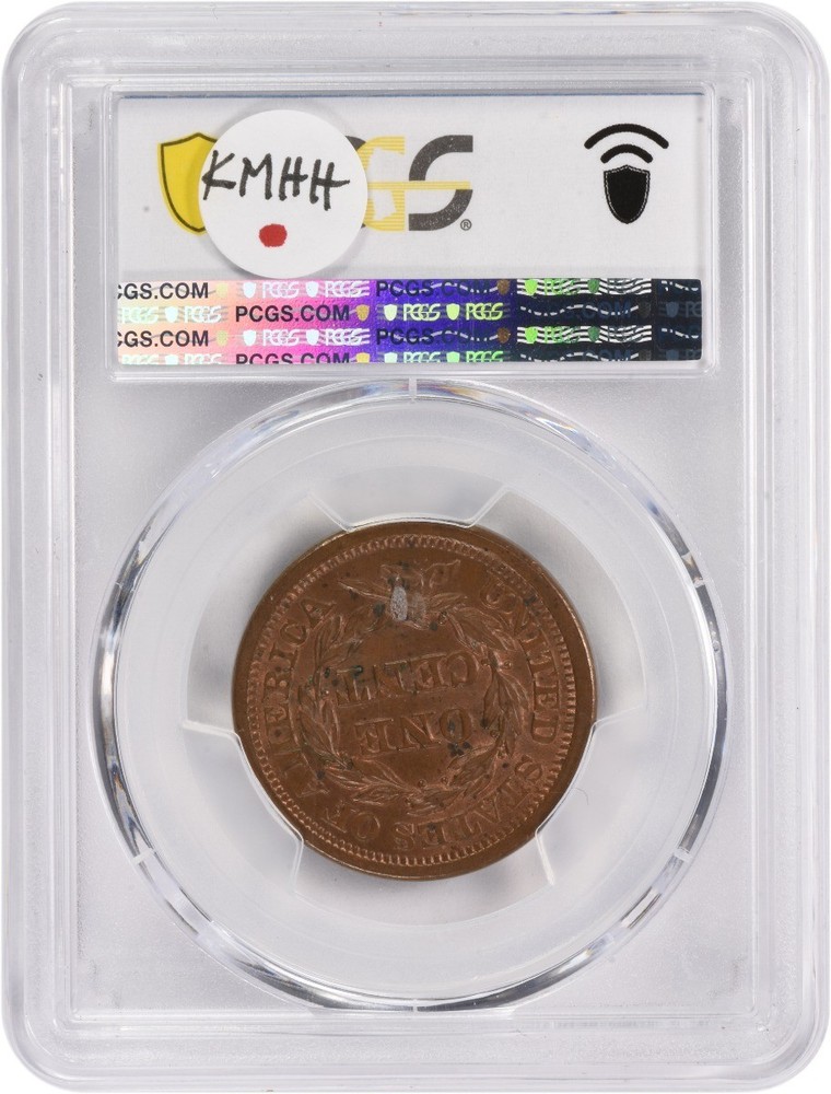 1854 Large Cent MS64BN PCGS