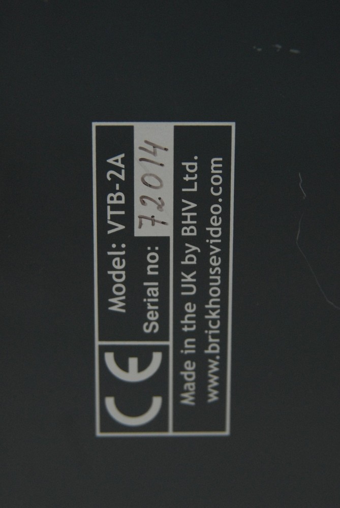 Brick House Video VTB-2A Composite Switcher - TESTED