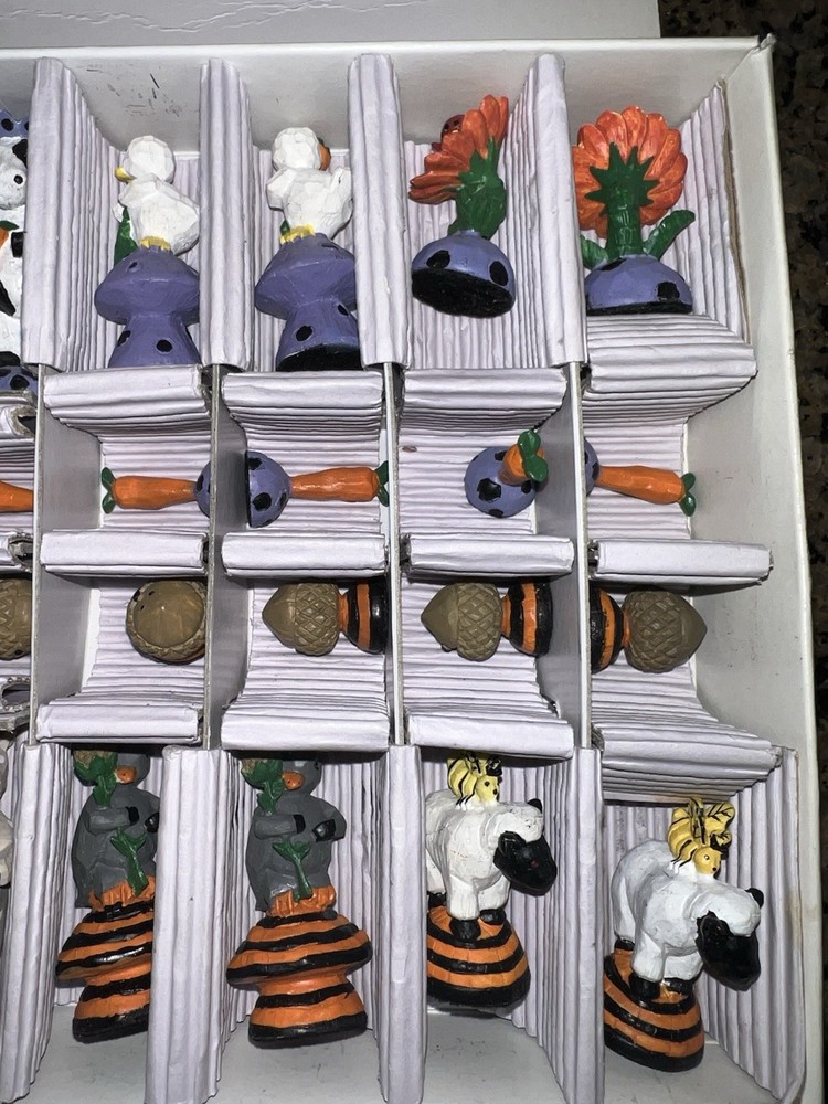 Muffy VanderBear Collection Check Mates Chess Set