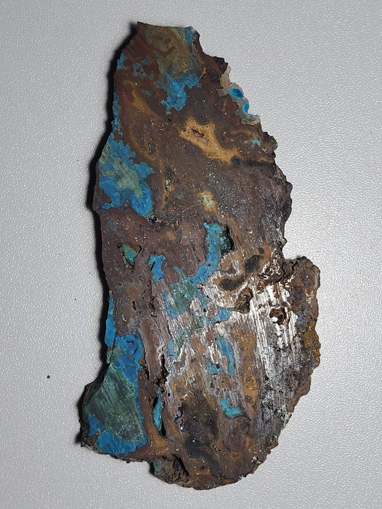 Chrysocolla Malachite Lapidary Slab Chile